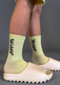 Sir Seraph BASIC SOCKS – LEMON