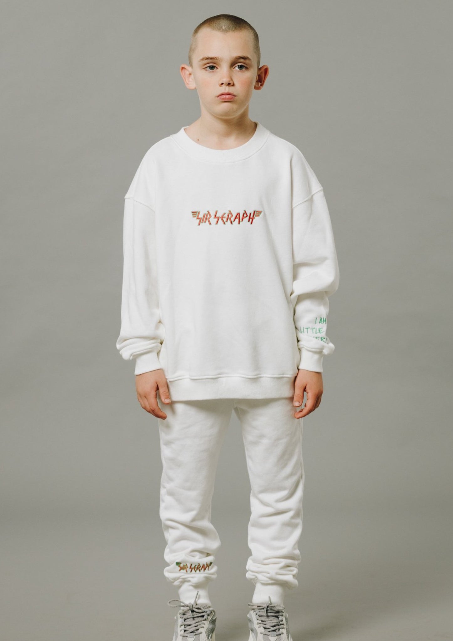 Sir Seraph ‘COLOUR BLOCK’ SWEATSHIRT – OFF WHITE